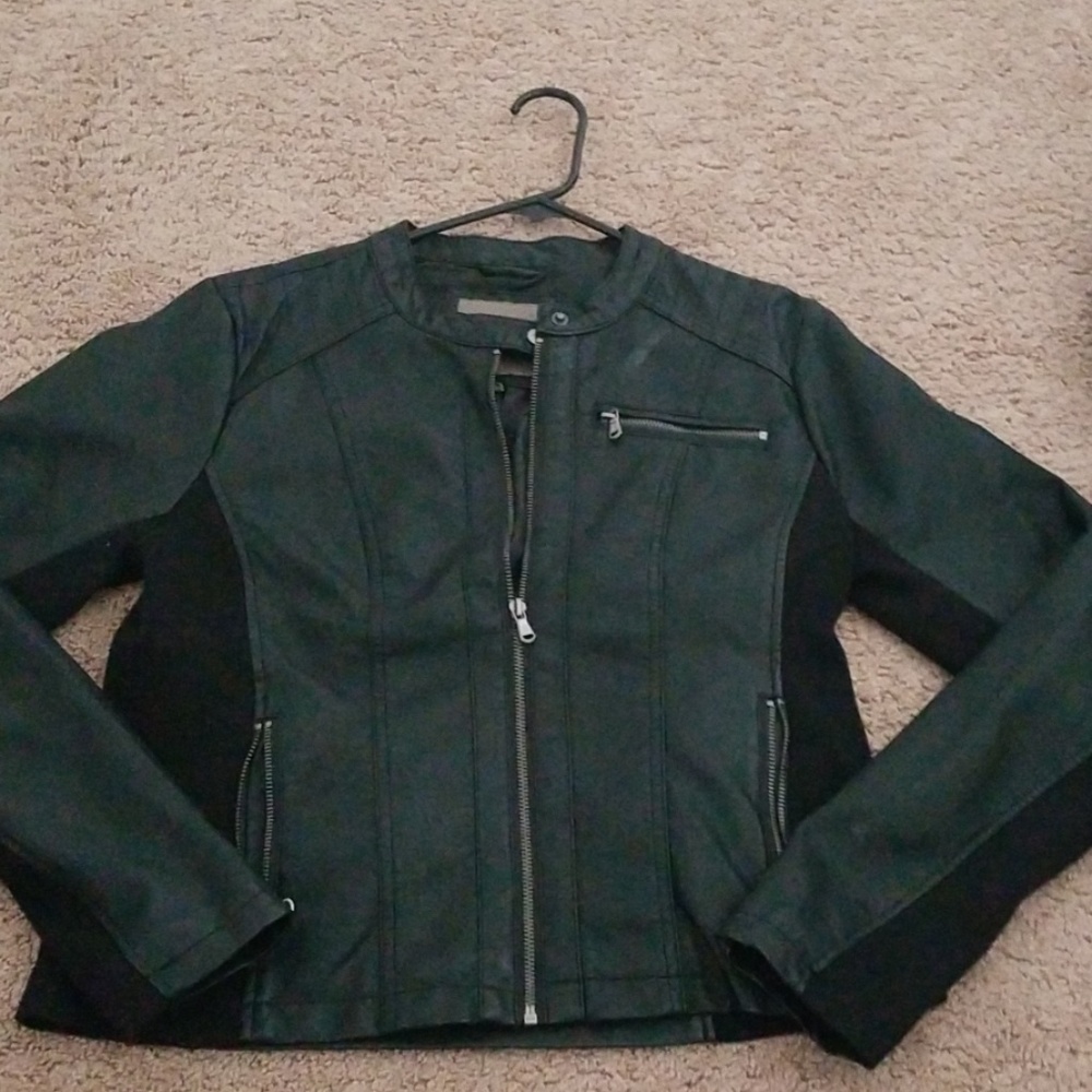 Leather jacket